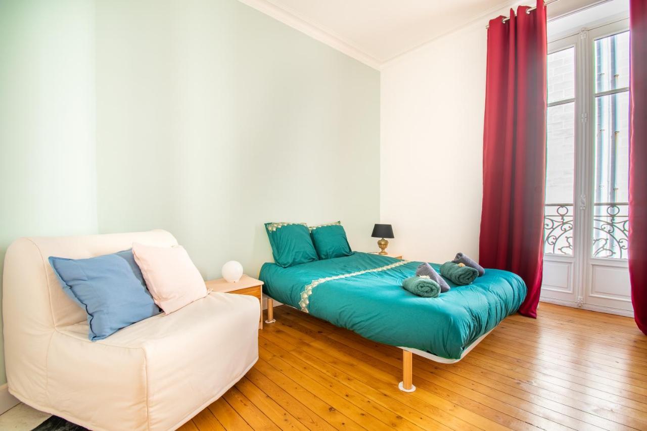Superbe Appartement Calme 85m², à deux pas du Centre Nantes Exterior foto