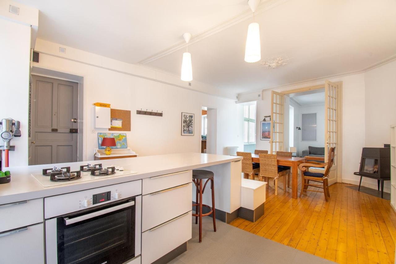 Superbe Appartement Calme 85m², à deux pas du Centre Nantes Exterior foto